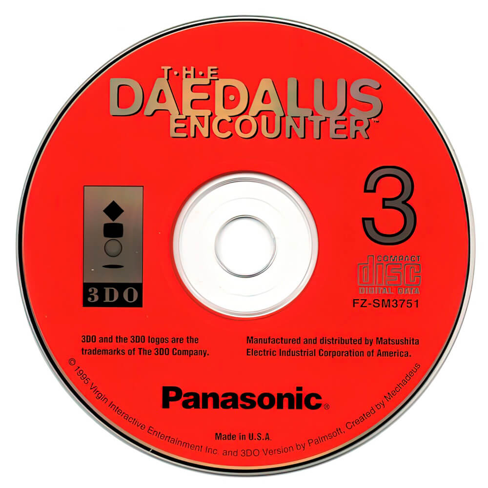 Лицензионный диск The Daedalus Encounter для 3DO